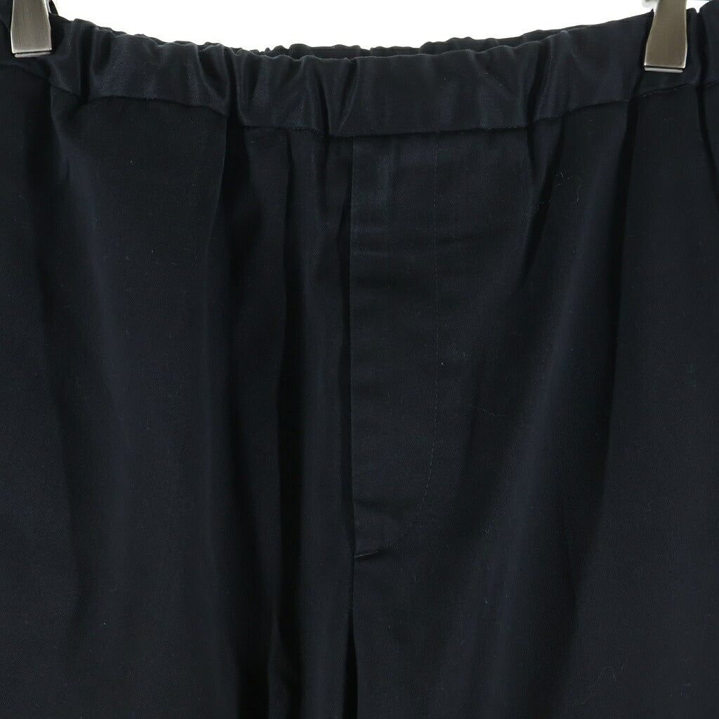 JIL SANDER(ジルサンダー) 20SS CLASSIC EASY PANTS クラシックイージーパンツ トラウザーズ ブラック PR-JM-ZB-0002