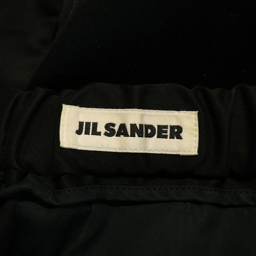 JIL SANDER(ジルサンダー) 20SS CLASSIC EASY PANTS クラシックイージーパンツ トラウザーズ ブラック PR-JM-ZB-0002