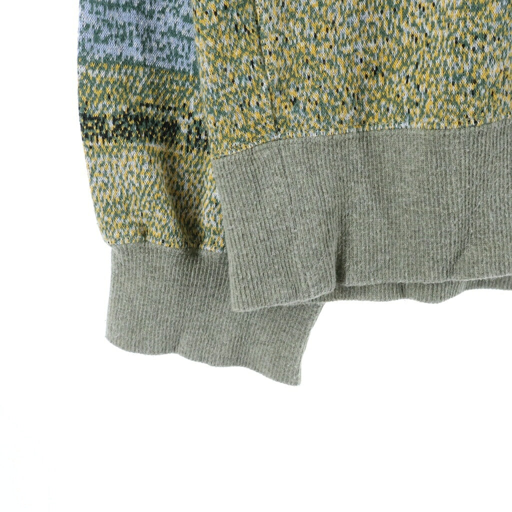 HYSTERIC GLAMOUR(ヒステリックグラマー) 25SS POOL SIDE JACQUARD SWEAT SHIRT プールサイド ジャカード スウェットシャツ トレーナー マルチカラー 02251CS01