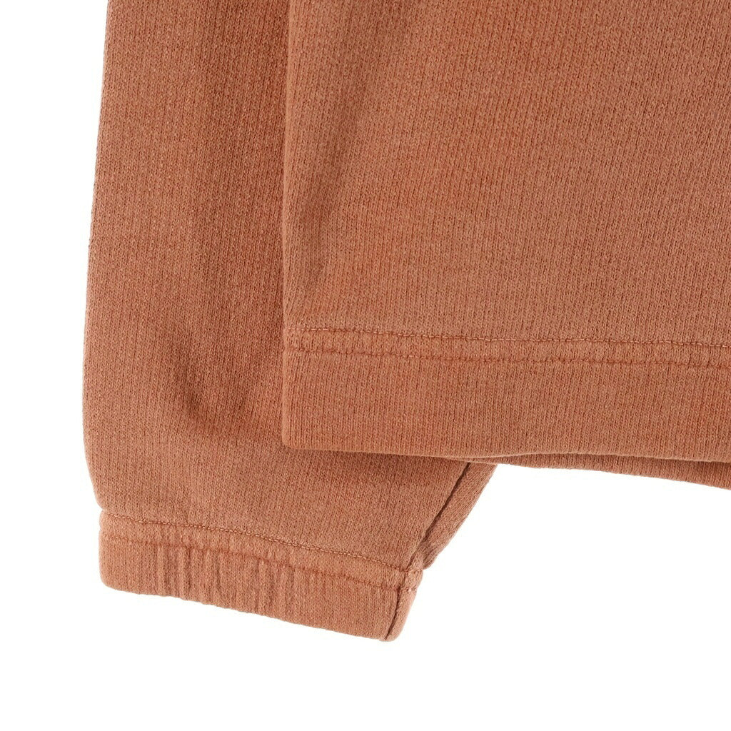 STONE ISLAND(ストーンアイランド) 26AW MINERAL DYED COTTON FLEECE ミネラルダイ コットン クルーネックスウェットシャツ フリース オレンジ L2S156100028S00T7