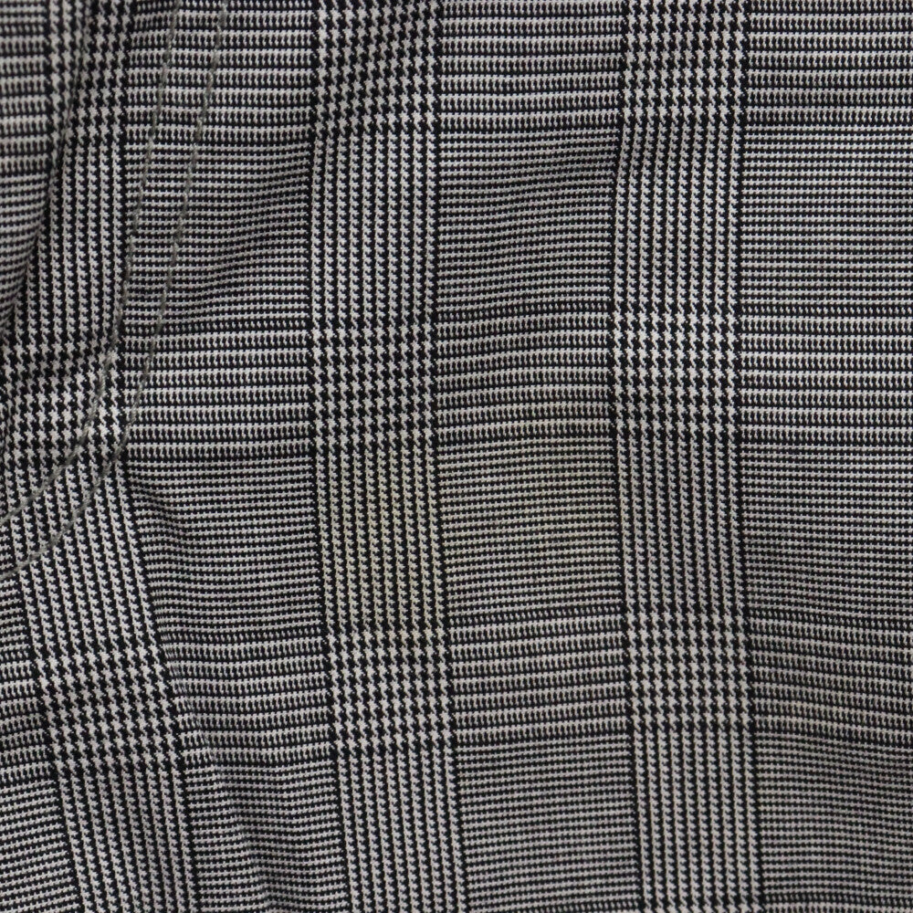 NEXUS7(ネクサスセブン) 09AW 千鳥格子 コットン クロップド トラウザーパンツ スラックス 7分丈 グレー