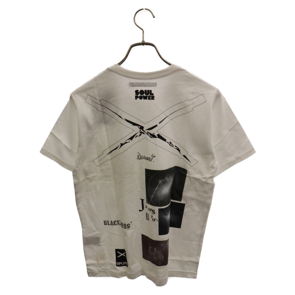 NEXUS7(ネクサスセブン) S.P BLACKNESS POCKET スター刺繍 ポケット 半袖 Tシャツ ホワイト MAA-NES-A11
