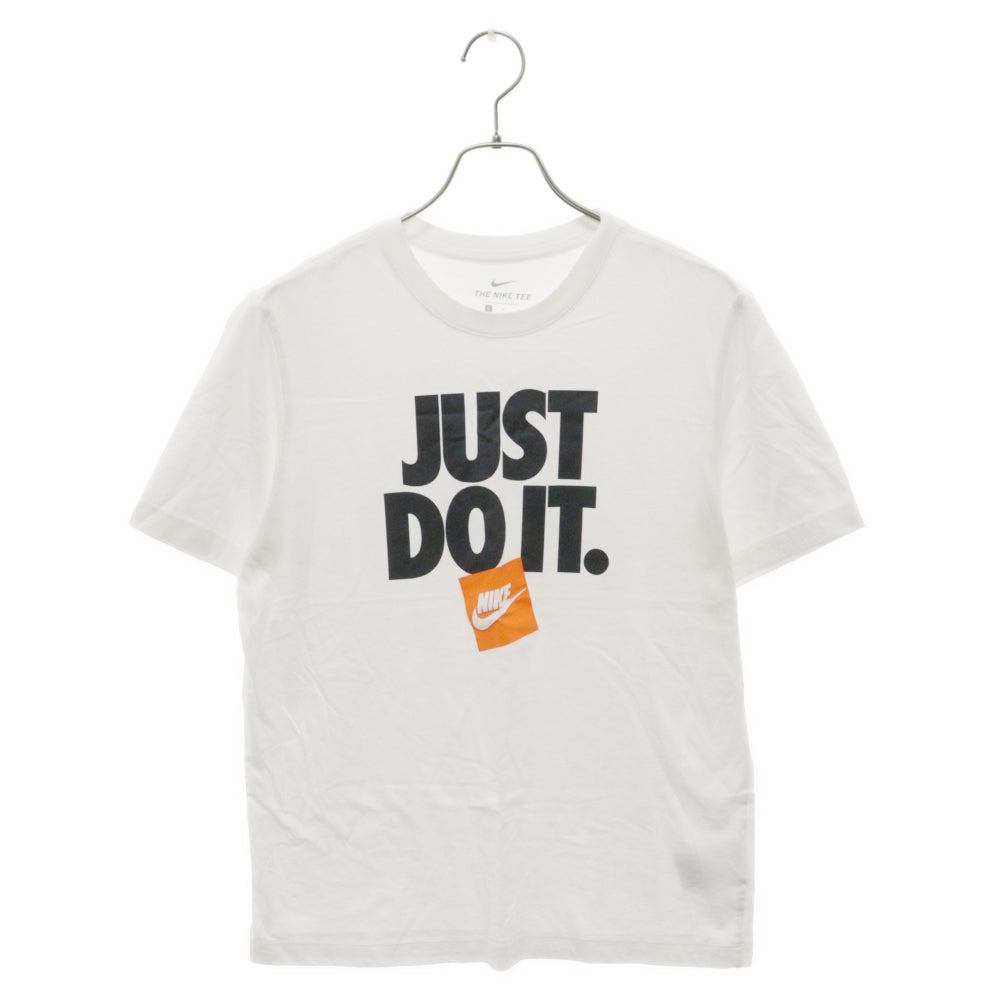 NIKE(ナイキ) JUST DO IT ロゴプリント 半袖 Tシャツ ホワイト