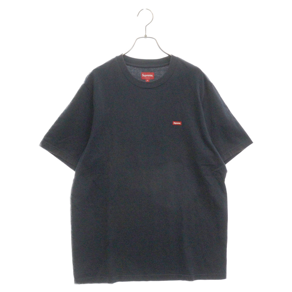 SUPREME(シュプリーム) 19SS Small Box Logo Tee ラバー スモールボックスロゴ 半袖Tシャツ カットソー ネイビー
