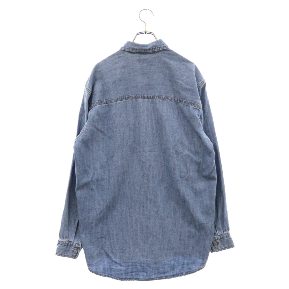Levi's(リーバイス) ポケット付き デニム 長袖シャツ インディゴ