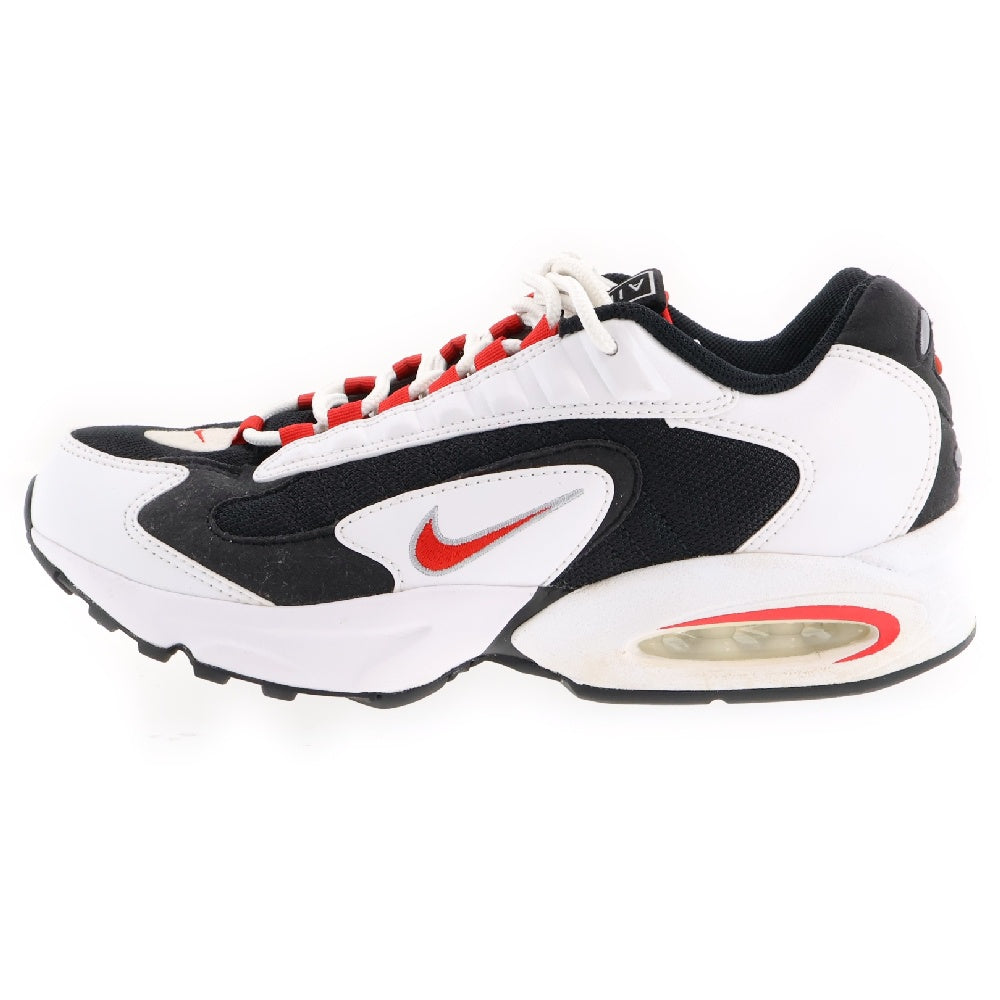 NIKE(ナイキ) AIR MAX TRIAX 96 WHITE RED BLACK エアマックス トライアックス96 ローカットスニーカー ホワイト/レッド/ブラック US9.5/27.5cm CD2053-105
