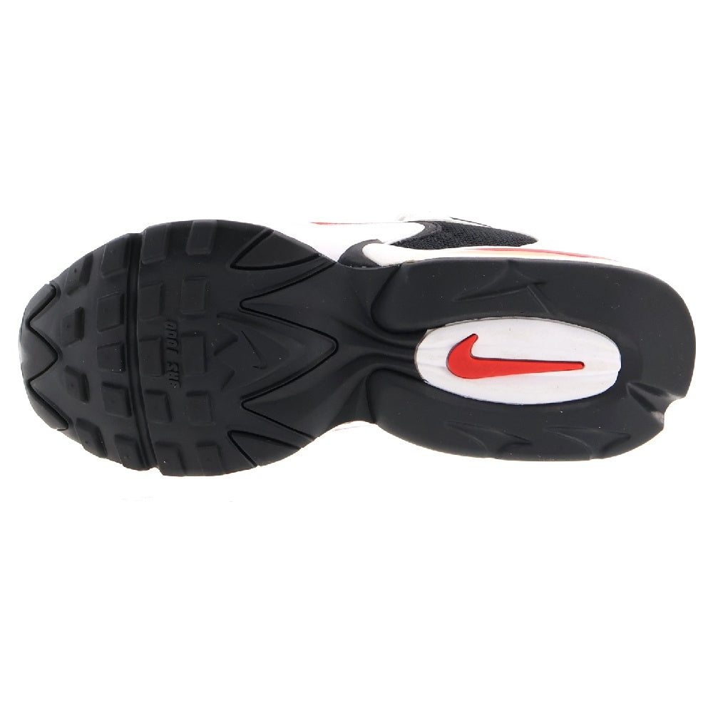 NIKE(ナイキ) AIR MAX TRIAX 96 WHITE RED BLACK エアマックス トライアックス96 ローカットスニーカー ホワイト/レッド/ブラック US9.5/27.5cm CD2053-105