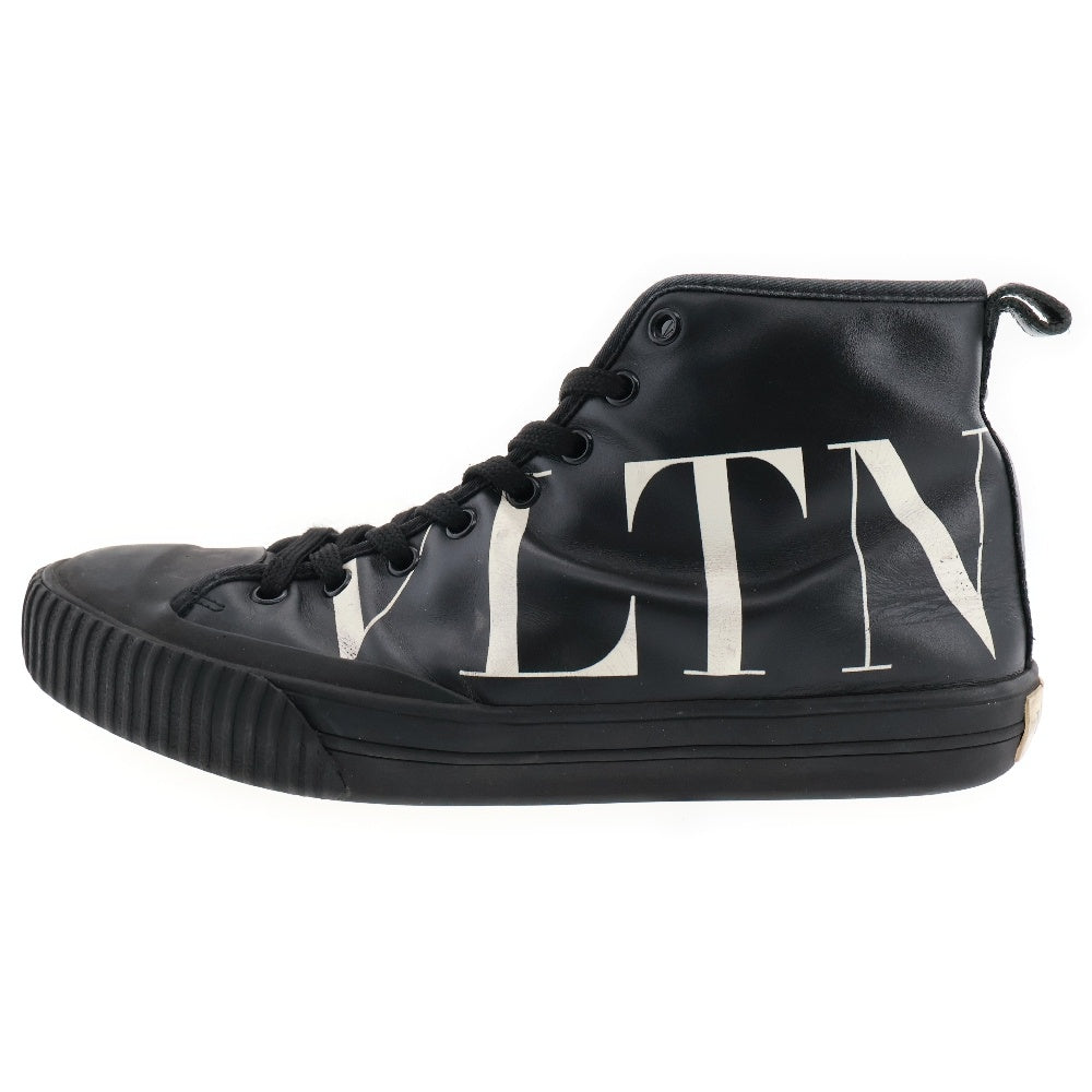 VALENTINO GARAVANI(ヴァレンチノガラヴァーニ) VLTN High-Top Sneaker ハイカットスニーカー ブラック VUQB04Y2