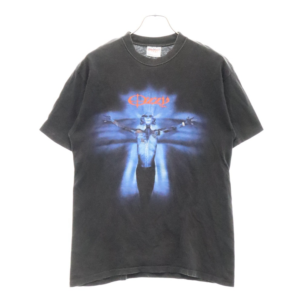 VINTAGE(ヴィンテージ) 00s Ozzy Osbourne 2002 TOUR TEE オジーオズボーン ワールドツアー 半袖Tシャツ カットソー バンドT ブラック