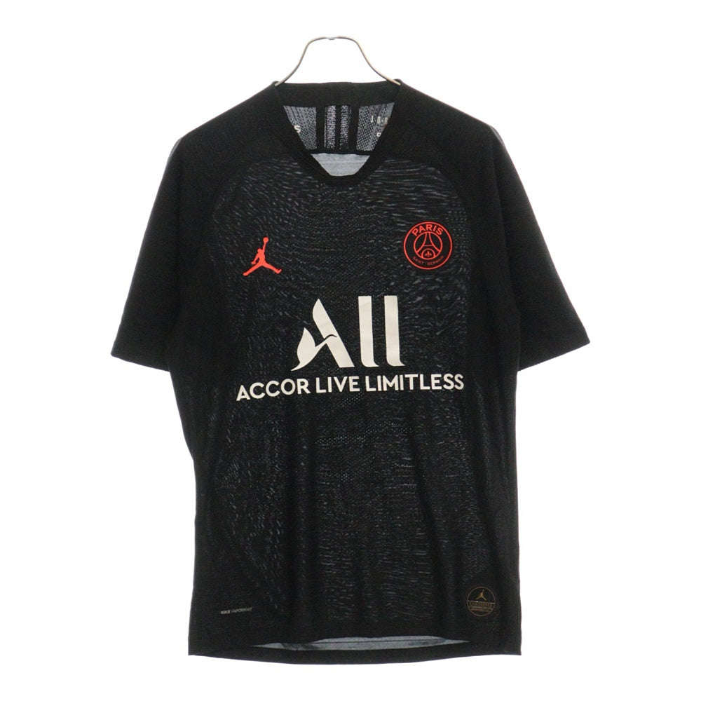 NIKE(ナイキ) JORDAN PARIS SAINT GERMAIN ジョーダン パリサンジェルマン ユニフォーム 半袖ジャージ ブラック 724614‐100