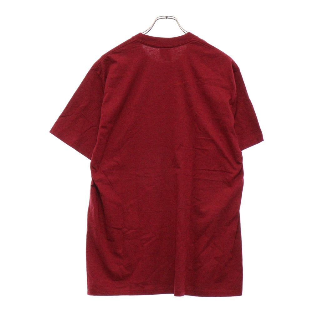SUPREME(シュプリーム) 24AW Script Tee スクリプト 半袖 Tシャツ ボルドー