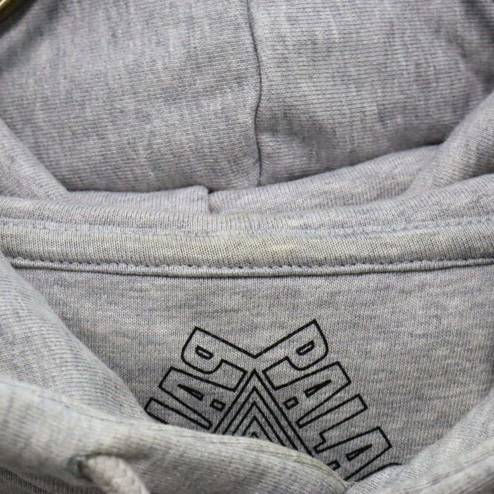 Palace Skateboards(パレススケートボーズ) 19SS SAFE T Hoodie セーフT プリント プルオーバーパーカー フーディー グレー