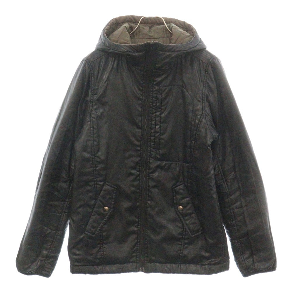 JUN MEN(ジュンメン) リバーシブルポリエステルジャケット フーディー ブラウン
