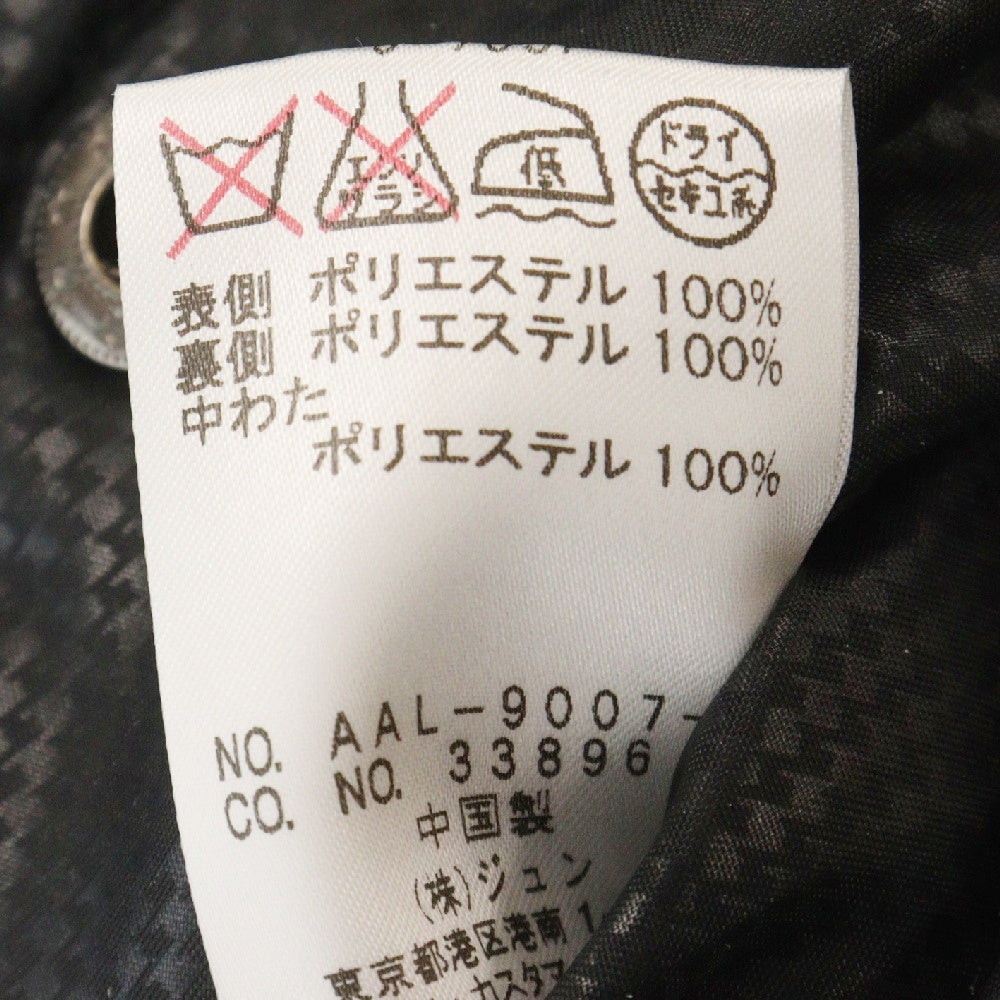 JUN MEN(ジュンメン) リバーシブルポリエステルジャケット フーディー ブラウン