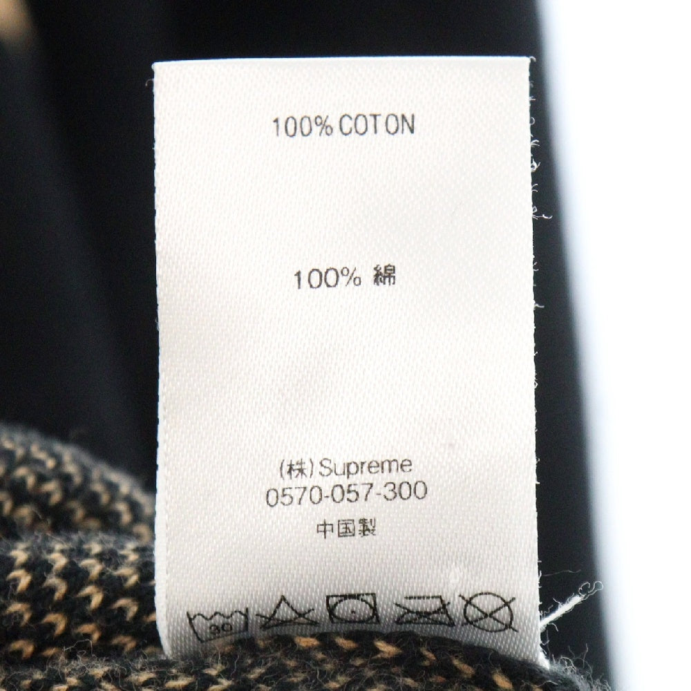 SUPREME(シュプリーム) 18AW Logo Repeat Sweater ロゴ リピート セーター ニット ブラウン/ブラック