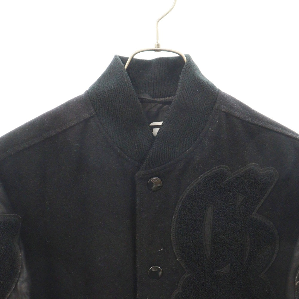 G-STAR RAW(ジースターロウ) Ab Sports Bomber Jacket ワッペン ボンバージャケット ブラック D03511-6450-990
