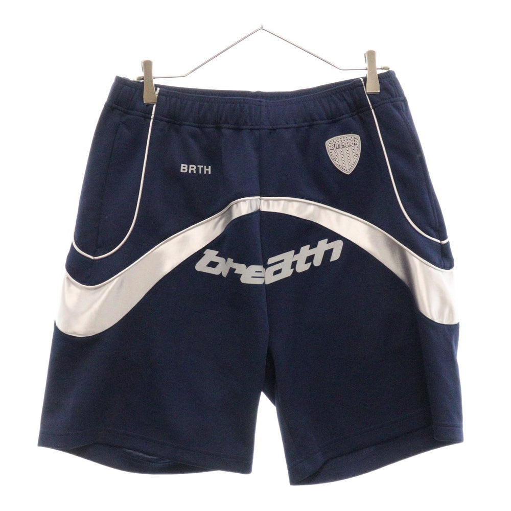 BREATH(ブレス) 23SS GAME SHORTS ゲームショーツ ポリエステル ショートパンツ ネイビー BR23SS-P1009