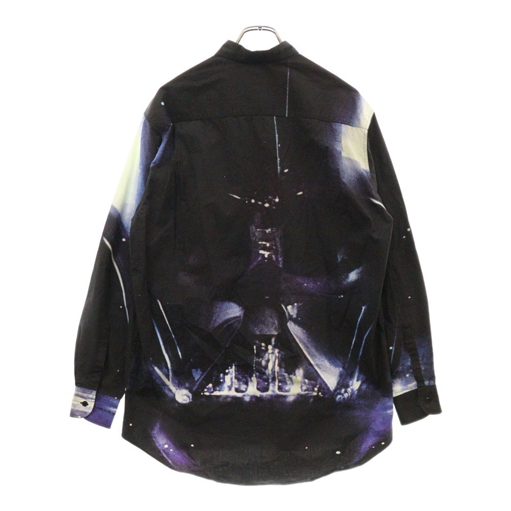 VETEMENTS(ヴェトモン) ×STARWARS スターウォーズ グラフィックオーバーサイズ 長袖シャツ ブラック USW21SH032