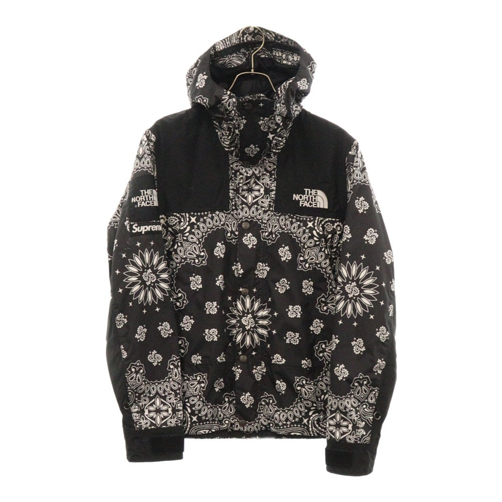 SUPREME(シュプリーム) 14AW×THE NORTH FACE Bandana Mountain Parka バンダナ マウンテンパーカー ブラック NP514001