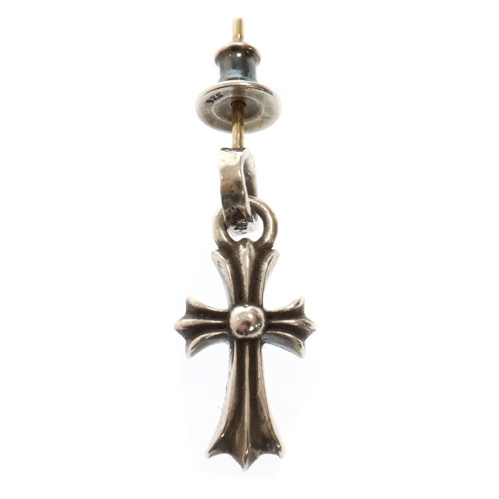 CHROME HEARTS(クロムハーツ) BBY F PPRCHN ベイビーファットクロス ドロップピアス シルバー BCA090