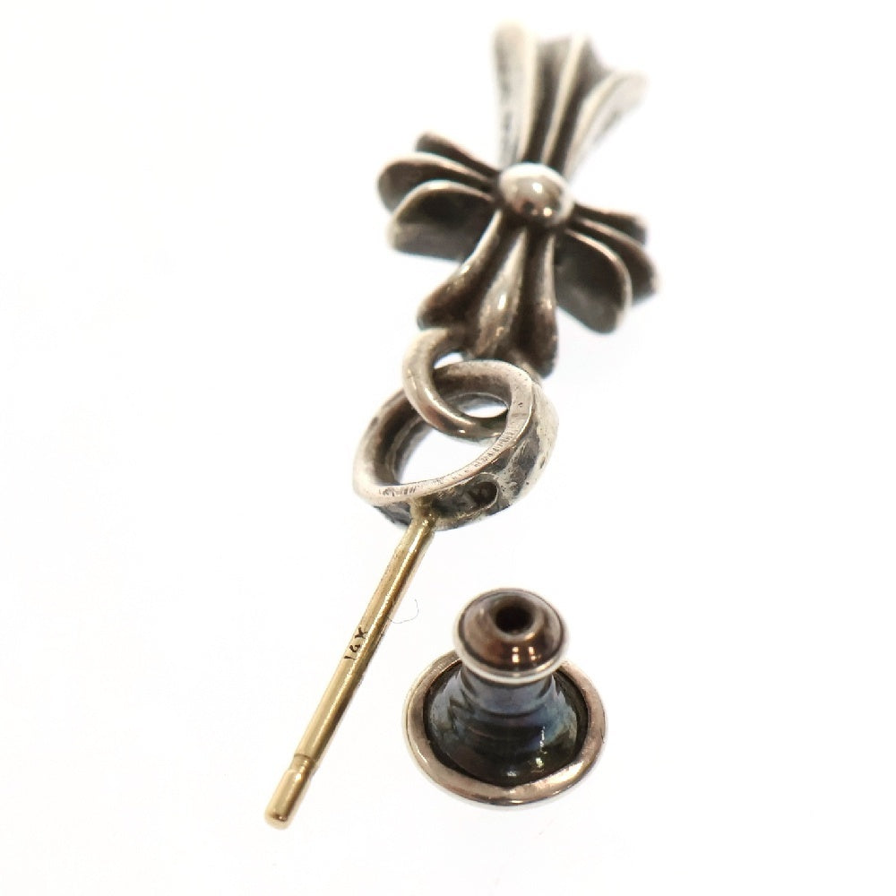 CHROME HEARTS(クロムハーツ) BBY F PPRCHN ベイビーファットクロス ドロップピアス シルバー BCA090