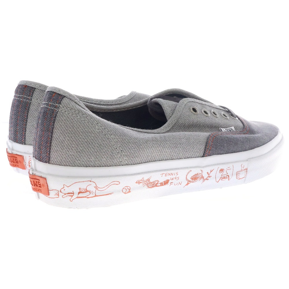 VANS(ヴァンズ) ×Neil Blender Authentic Pro S Syndicate ニール・ブレンダー オーセンティック プロ シンジケート ローカットスニーカー グレー US10/28cm VN-00ZRCP2