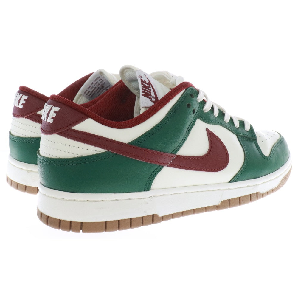 NIKE(ナイキ) DUNK LOW Gorge Green ダンクロー ゴージグリーン ローカットスニーカー グリーン/ホワイト US8/26cm FB7160-161