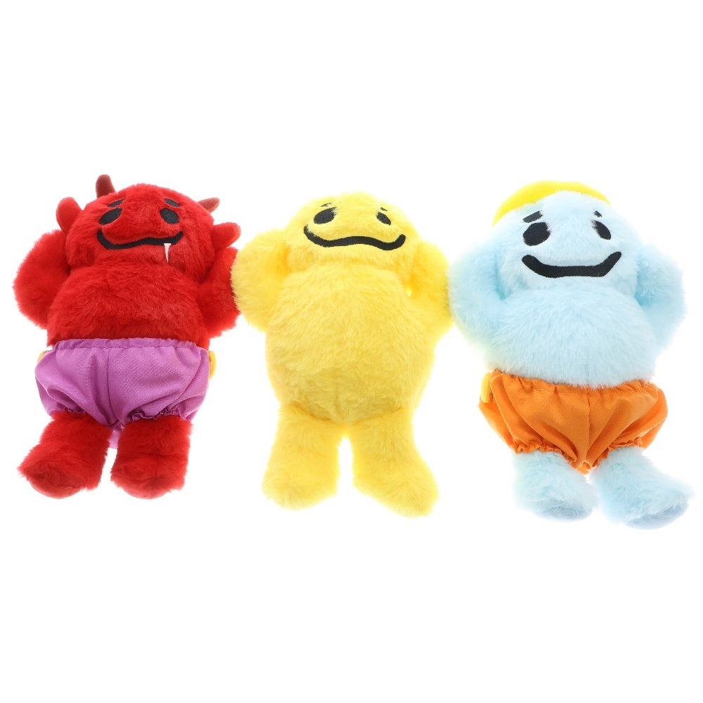 SAINT MICHAEL(セントマイケル) CP_PLUSH SMILES STUFFED ANIMAL スタッフトアニマル ぬいぐるみ ブルー/イエロー/レッド SM-YS1-0000-C