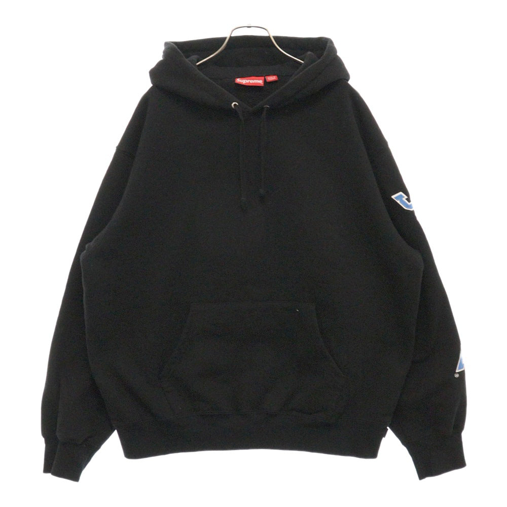 SUPREME(シュプリーム) 23AW Sleeve Arc Hooded Sweatshirt スリーブアーチロゴ プルオーバーパーカー ブラック