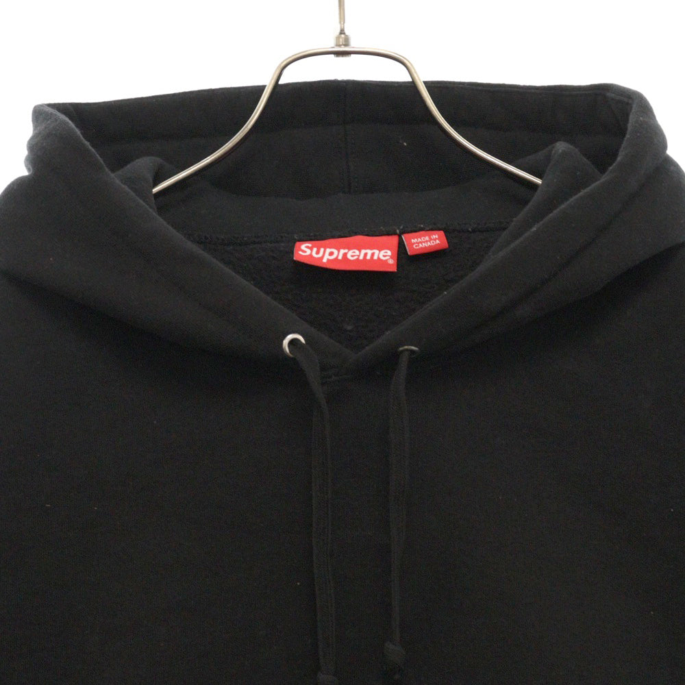 SUPREME(シュプリーム) 23AW Sleeve Arc Hooded Sweatshirt スリーブアーチロゴ プルオーバーパーカー ブラック