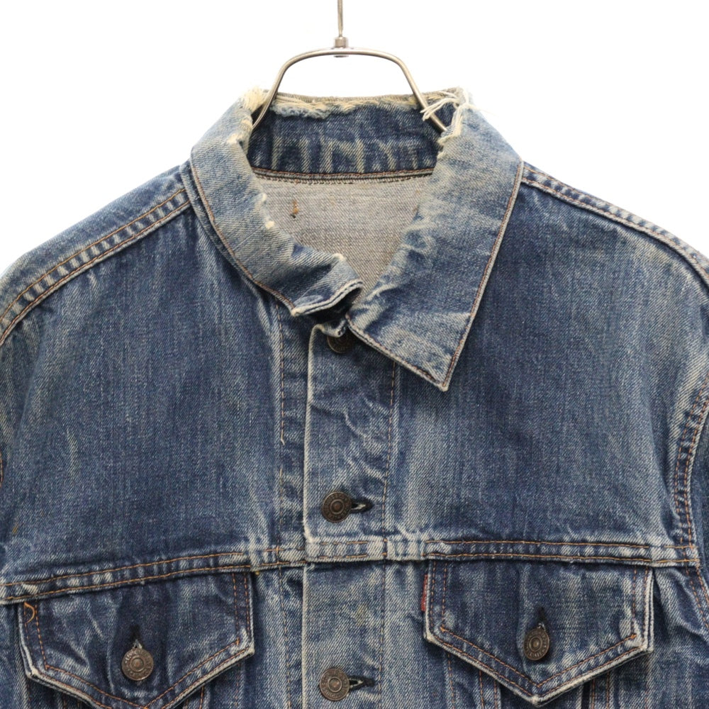 Levi's(リーバイス) 60-70s VINTAGE 70505 BIG E 不均等V ボタン裏525 デニムジャケット インディゴ