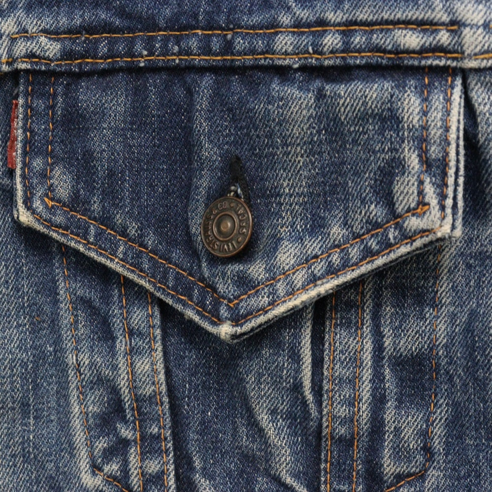Levi's(リーバイス) 60-70s VINTAGE 70505 BIG E 不均等V ボタン裏525 デニムジャケット インディゴ