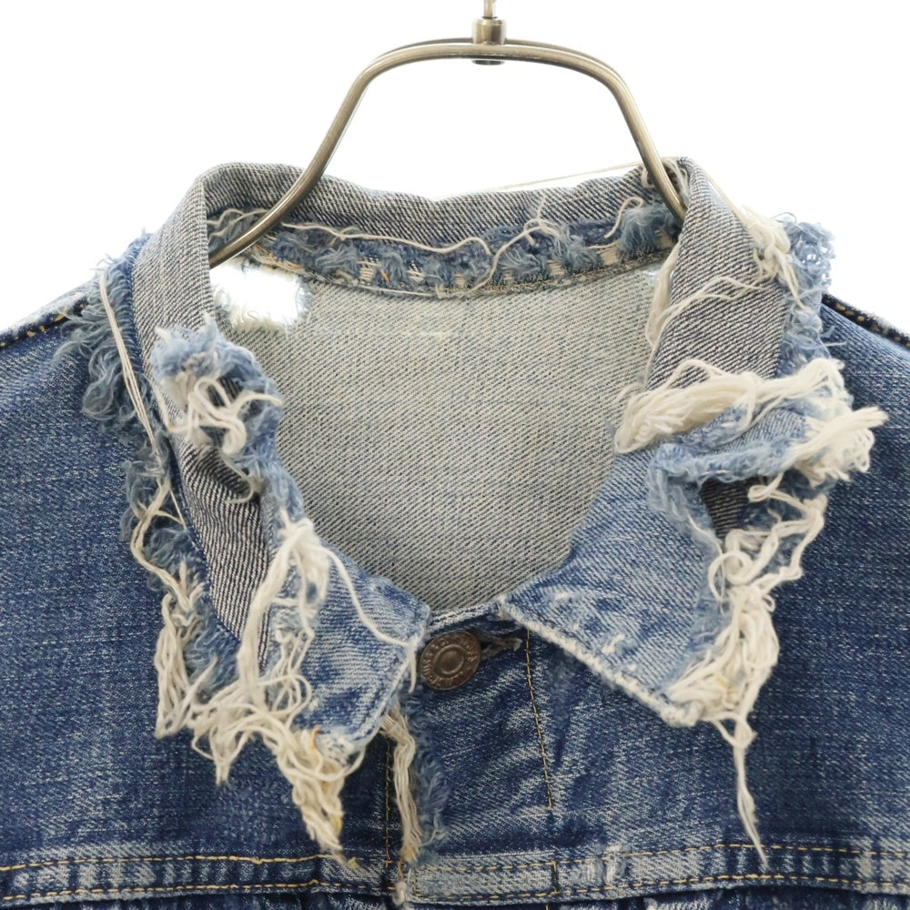 Levi's(リーバイス) 50s VINTAGE 506XX 1st 53MODEL BIG E 片面タブ スライドバックル デニムジャケット インディゴ