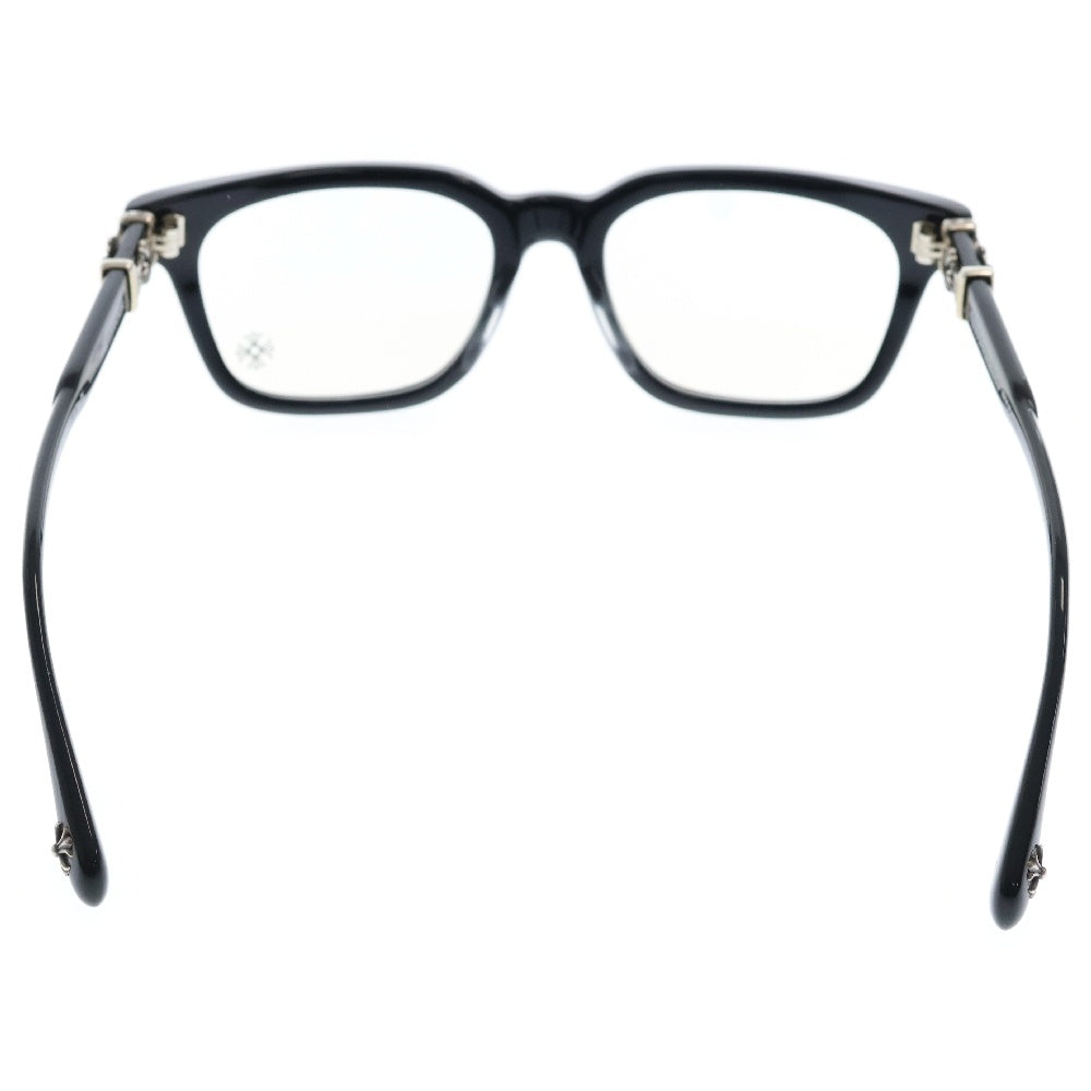 CHROME HEARTS(クロムハーツ) COX UCKER CHクロステンプル ウェリントン サングラス メガネ 眼鏡 ブラック/シルバー