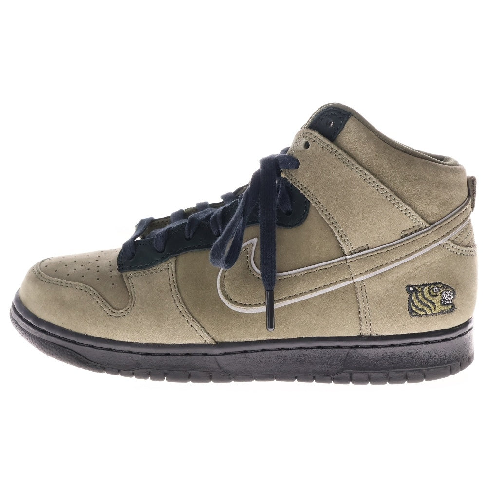 NIKE(ナイキ) ×SOULGOODS DUNK HI SP 90s DR1415-200 ソウルグッズ ダンク ハイカットスニーカー カーキ US9/27.0cm