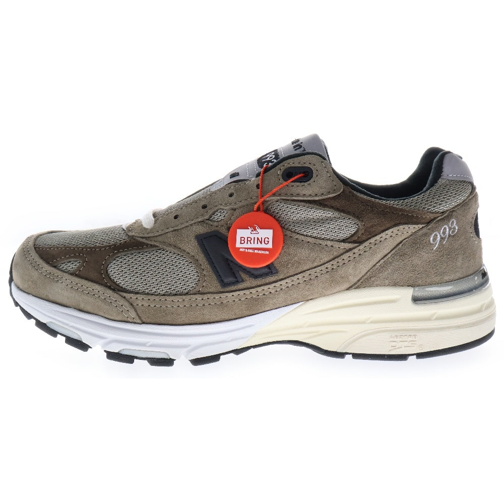 New Balance(ニューバランス) ×JJJJound 993 Mushroom/White ジョウンド 993 マッシュルーム/ホワイト ローカットスニーカー ベージュ US9.5/27.5cm U993JJ