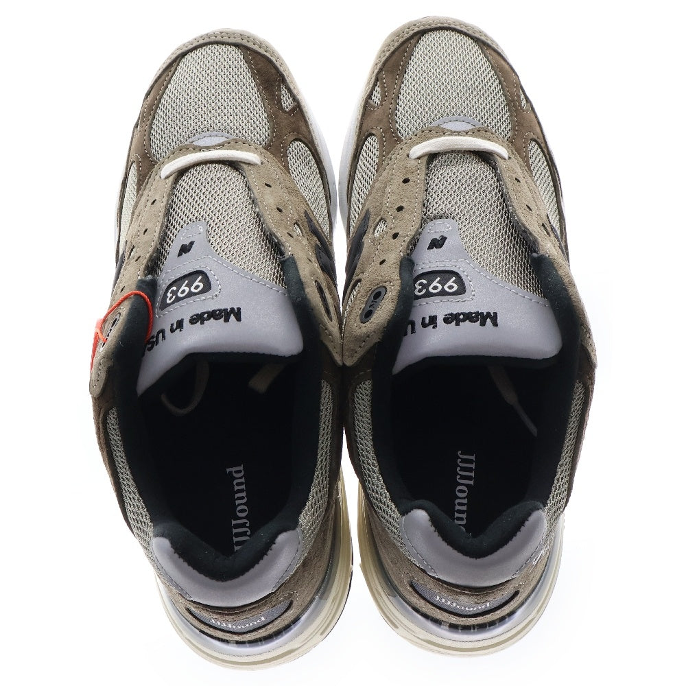 New Balance(ニューバランス) ×JJJJound 993 Mushroom/White ジョウンド 993 マッシュルーム/ホワイト ローカットスニーカー ベージュ US9.5/27.5cm U993JJ