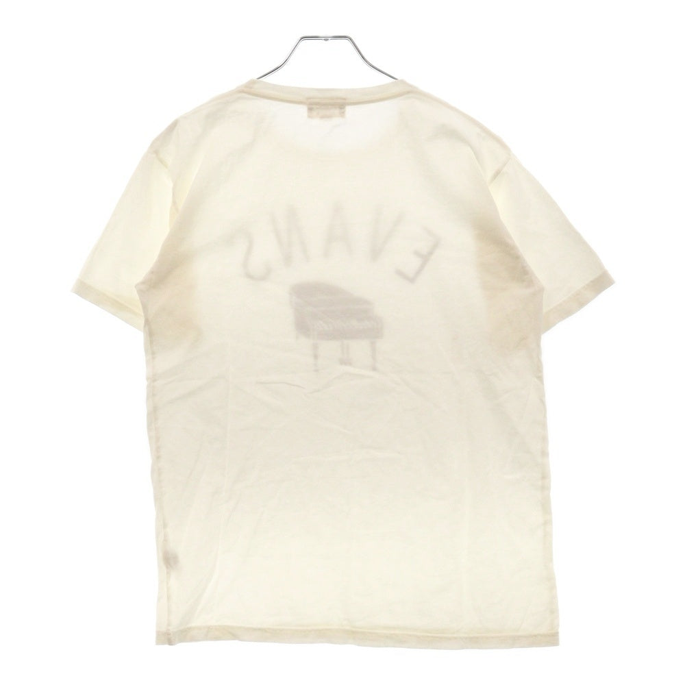 WACKO MARIA(ワコマリア) 初期 EVANS フロントプリント 半袖Tシャツ カットソー ホワイト