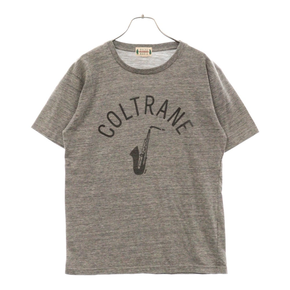 WACKO MARIA(ワコマリア) 初期 COLTRANE フロントプリント 半袖Tシャツ カットソー グレー