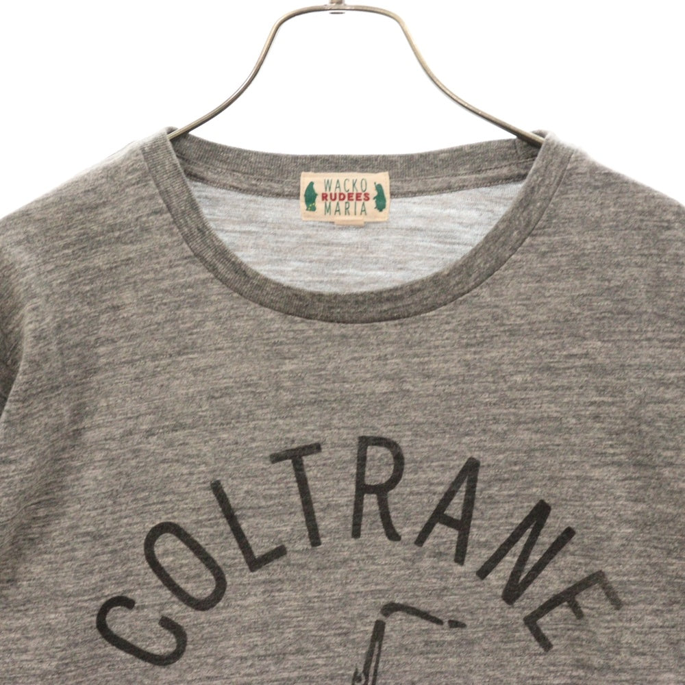 WACKO MARIA(ワコマリア) 初期 COLTRANE フロントプリント 半袖Tシャツ カットソー グレー