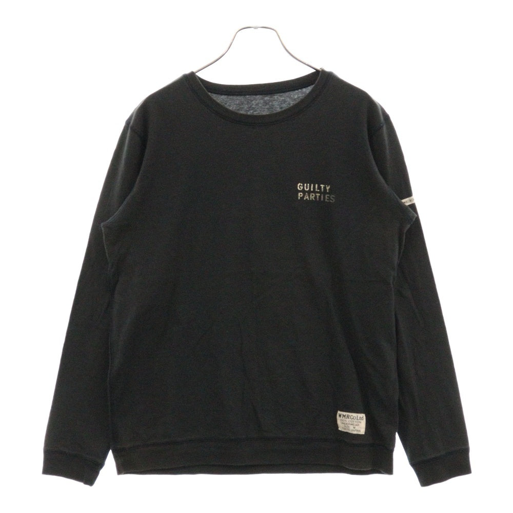 WACKO MARIA(ワコマリア) 初期 GUILTY PARTIES プリント 長袖Tシャツ カットソー ブラック