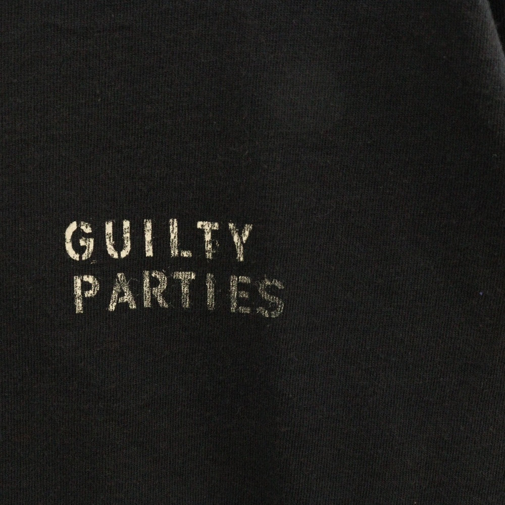 WACKO MARIA(ワコマリア) 初期 GUILTY PARTIES プリント 長袖Tシャツ カットソー ブラック