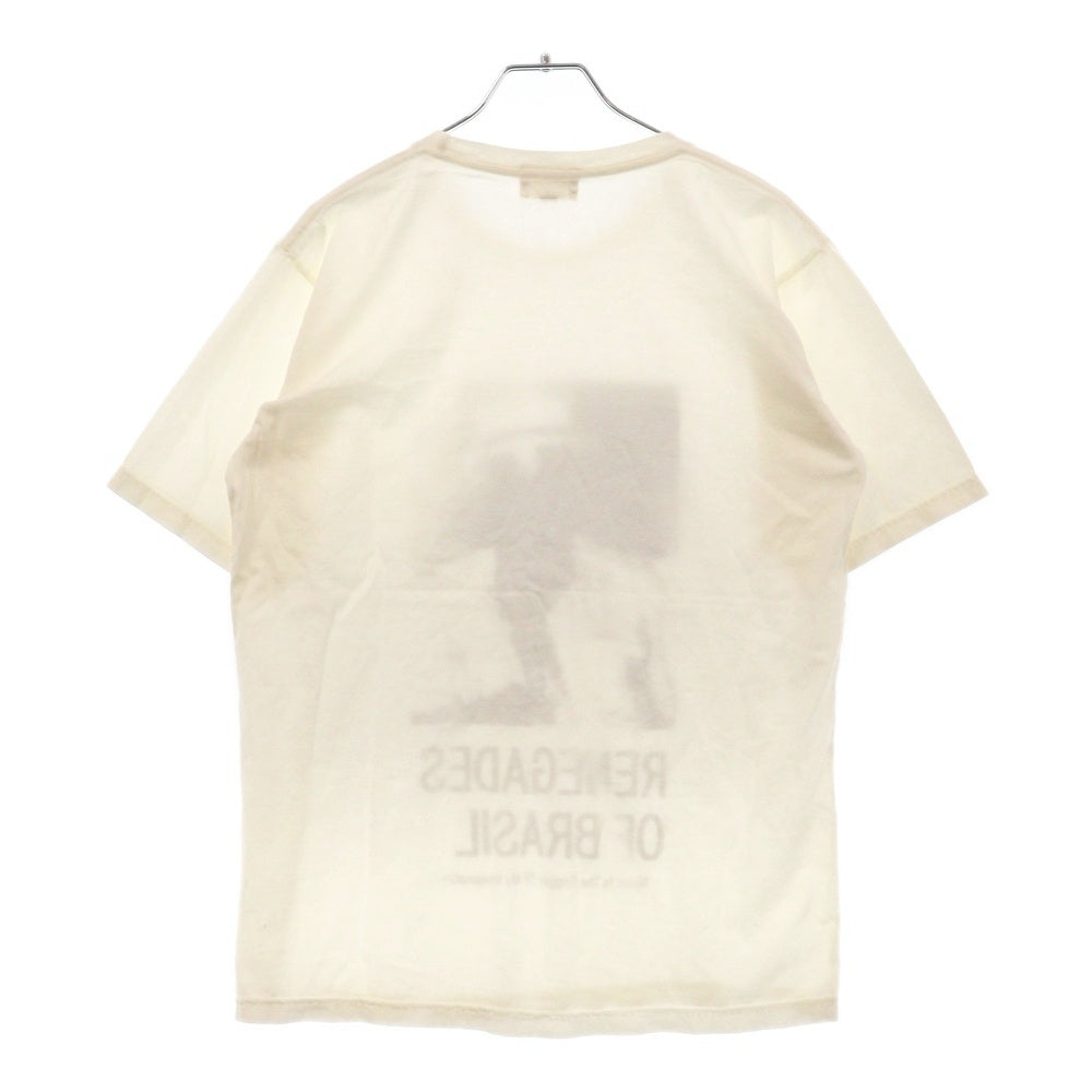 WACKO MARIA(ワコマリア) 初期 RENEGADES OF BRASIL プリント 半袖Tシャツ カットソー ホワイト