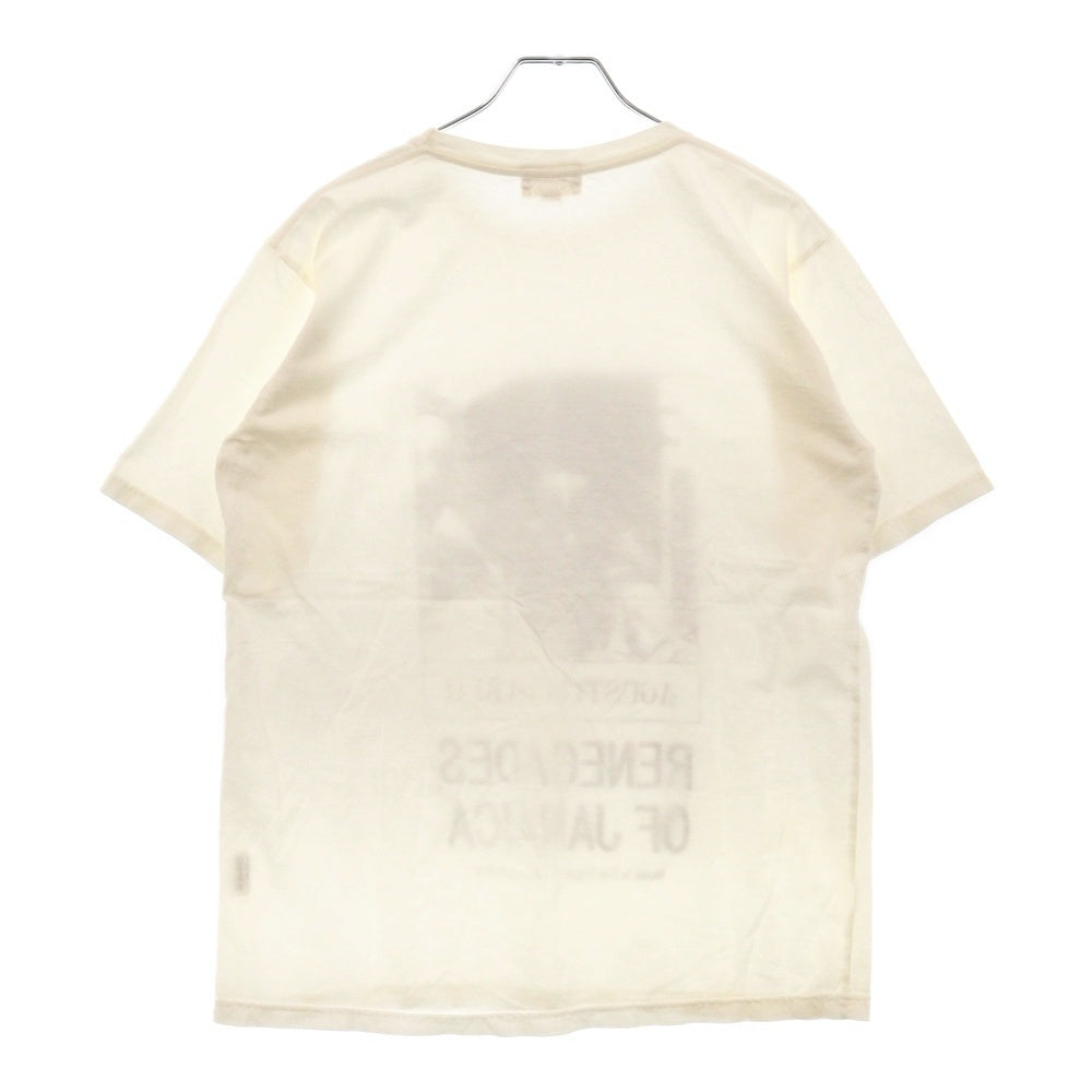 WACKO MARIA(ワコマリア) 初期 RENEGADES OF JAMAICA フォトプリント クルーネック 半袖Tシャツ カットソー ホワイト