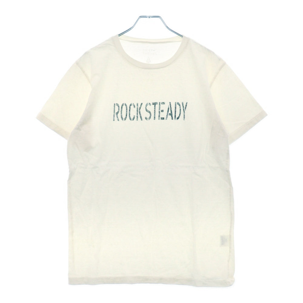 WACKO MARIA(ワコマリア) 初期 ROCK STEADY プリント 半袖Tシャツ カットソー ホワイト