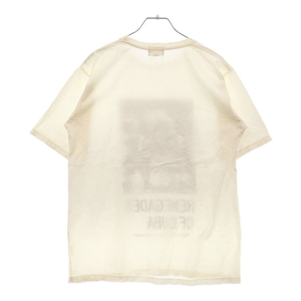 WACKO MARIA(ワコマリア) 初期 RENEGADES OF CUBA フォトプリント クルーネック 半袖Tシャツ カットソー ホワイト