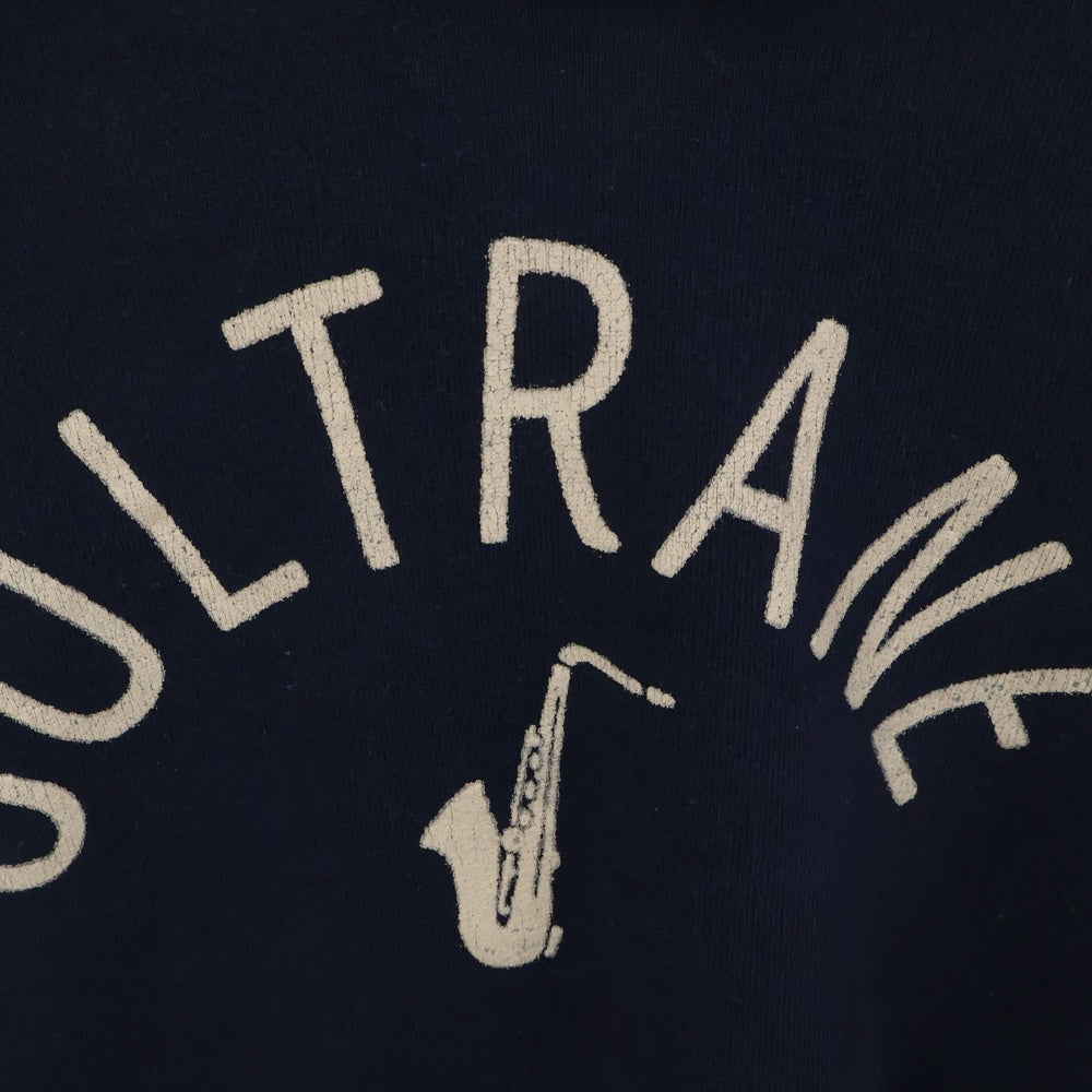 WACKO MARIA(ワコマリア) COLTRANE フロントプリント プルオーバー スウェットパーカー フーディー ネイビー