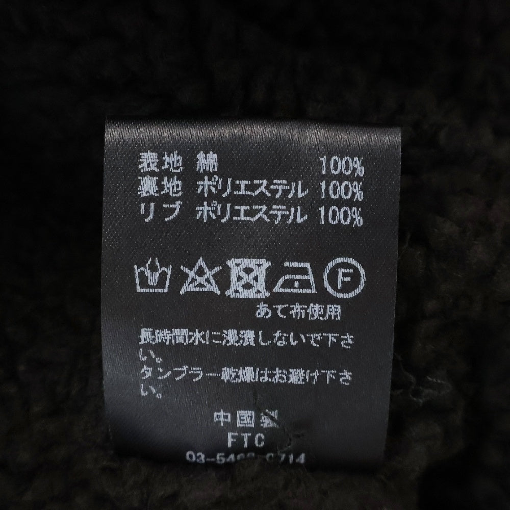 FTC(エフシーティー) 19AW N-1 DECK JACKET デッキジャケット 裏地ボア ブラック FTC019AWJ06