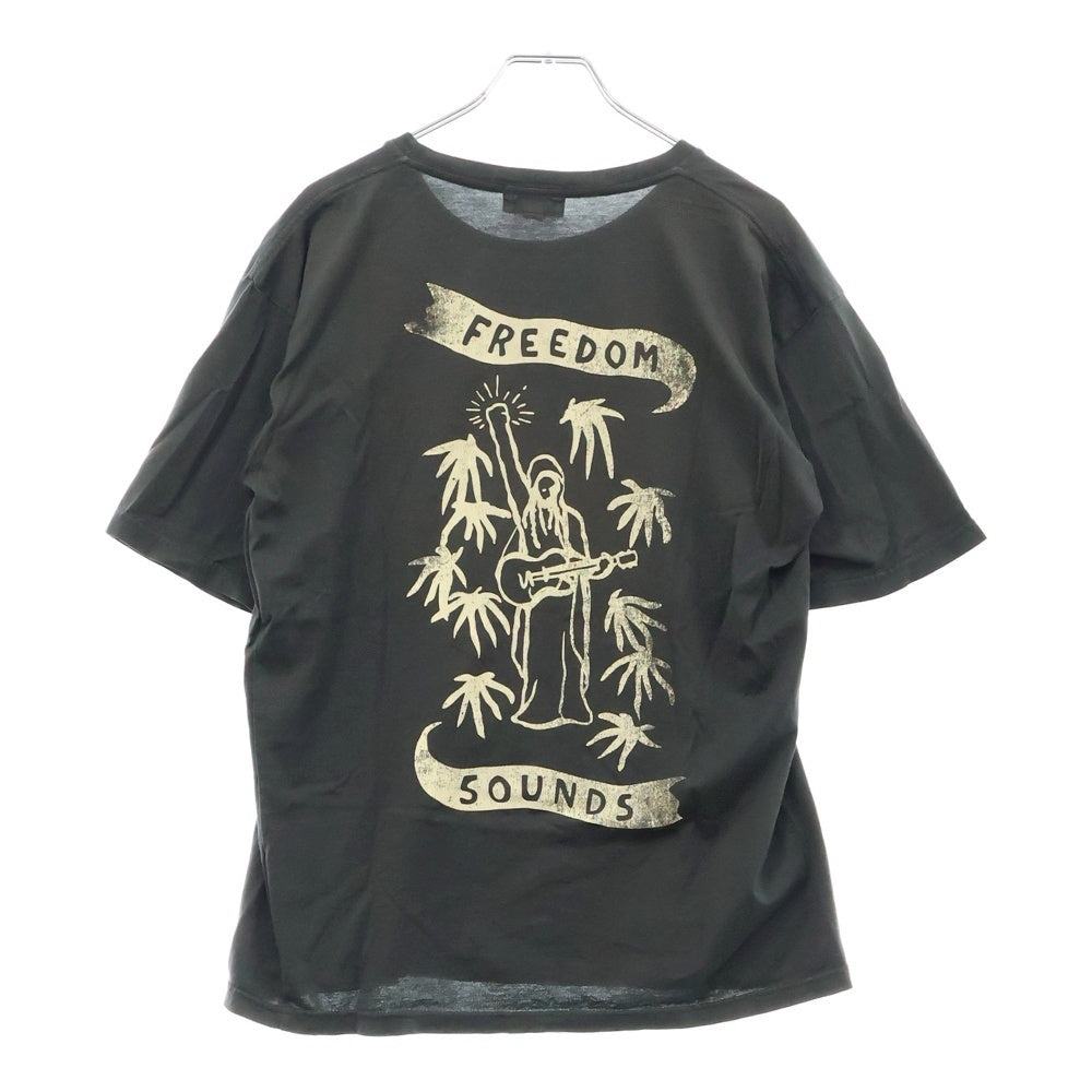 WACKO MARIA(ワコマリア) 初期 FREEDOM SOUNDS バックプリント 半袖Tシャツ カットソー ブラック