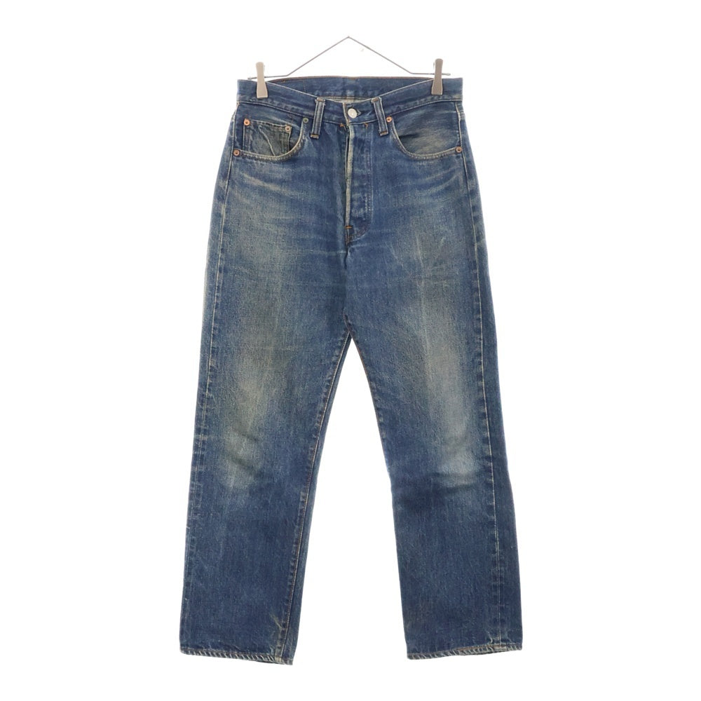 Levi's(リーバイス) 70s VINTAGE 501 66前期 ボタン裏刻印6 スモールe ボタンフライデニムパンツ インディゴ